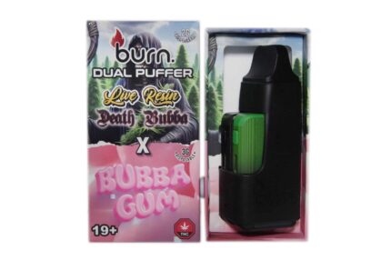 Dual Puffer – Live Resin Death Bubba x Bubba Gum (2 Grams + 3 Grams)