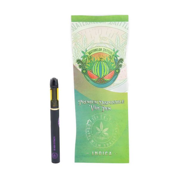 So High Extracts Disposable Pen - Watermelon Zkittles 1ML (Indica) - Buds-goods So High Extracts Disposable Pen - Watermelon Zkittles 1ML (Indica)