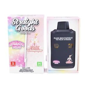 Dual Chamber Vape - Rainbow Belts + Pink Champagne (6 Grams)