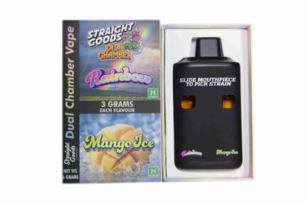 Dual Chamber Vape - Rainbow + Mango Ice (6 Grams)
