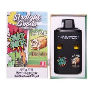 Dual Chamber Vape - Smack Snacks + Lamb Bread (6 Grams)