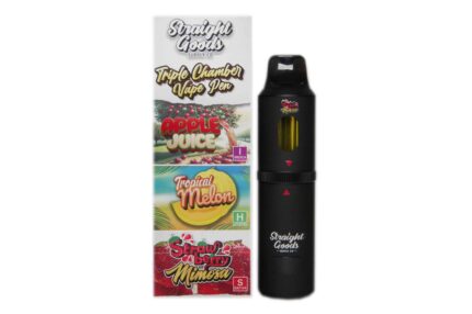 Triple Chamber Vape - Apple Juice + Tropical Melon + Strawberry Mimosa (9 Grams)