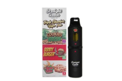 Triple Chamber Vape - Cookies Kush + Donny Burger + Apple Fritter (9 Grams)